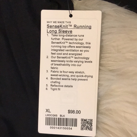 Lululemon. SenseKnit Running shirt. - Picture 6 of 7
